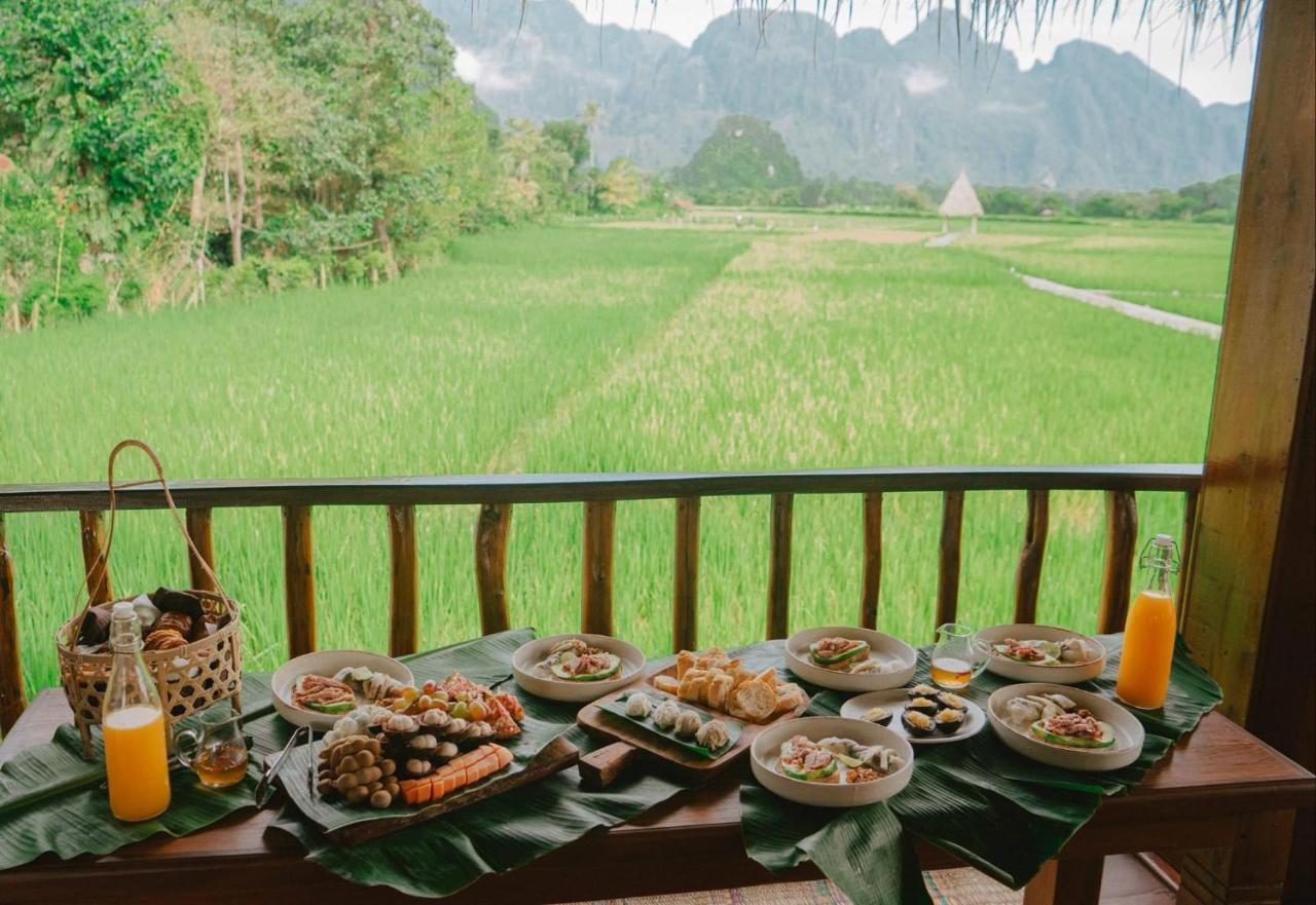 Viengtara Vangvieng Resort Vang Vieng Extérieur photo