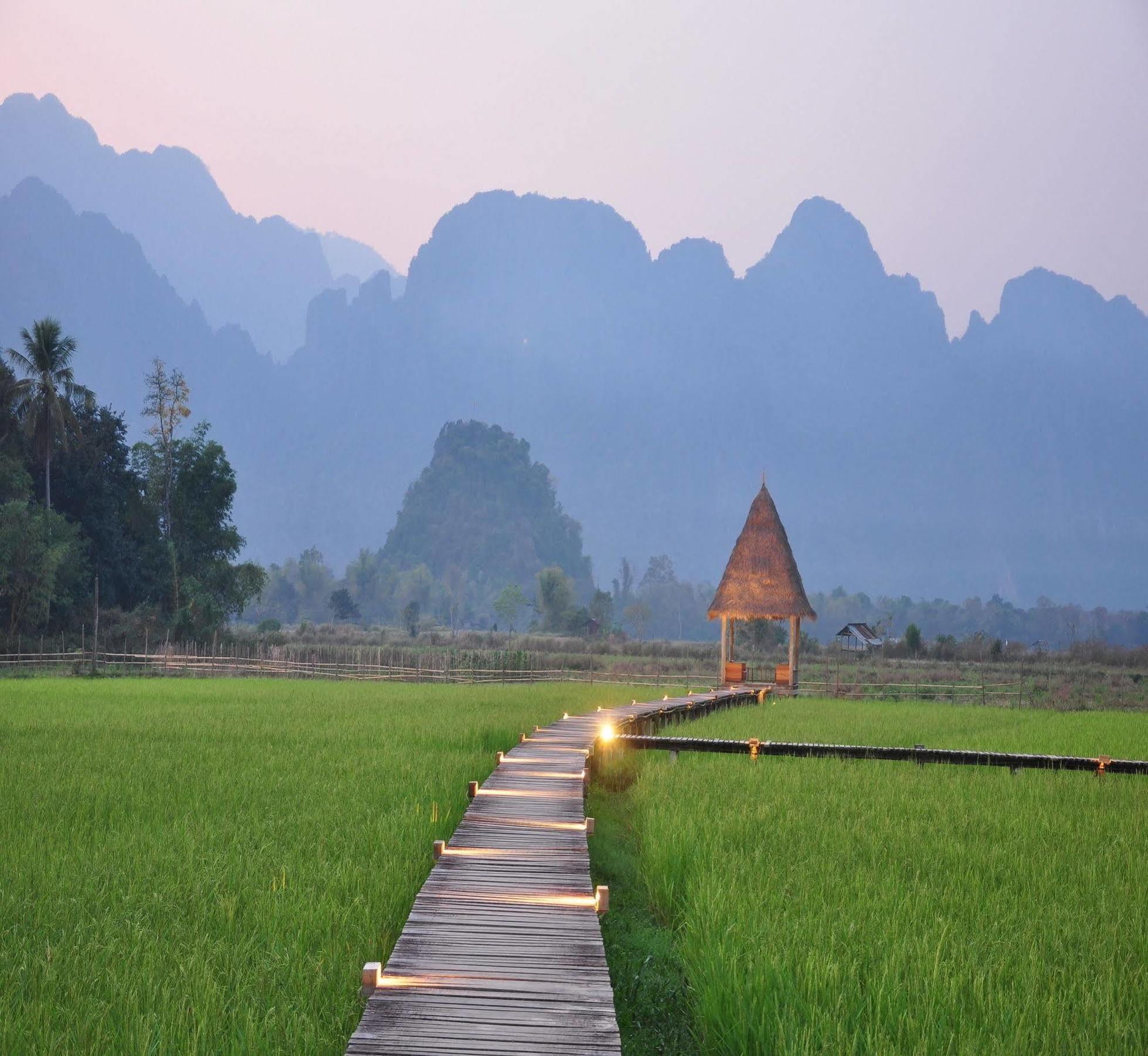 Viengtara Vangvieng Resort Vang Vieng Extérieur photo